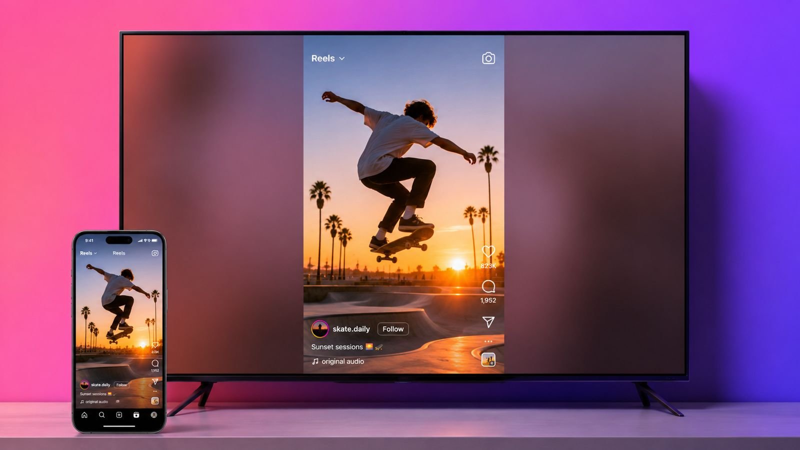 Watch Instagram Reels on TV